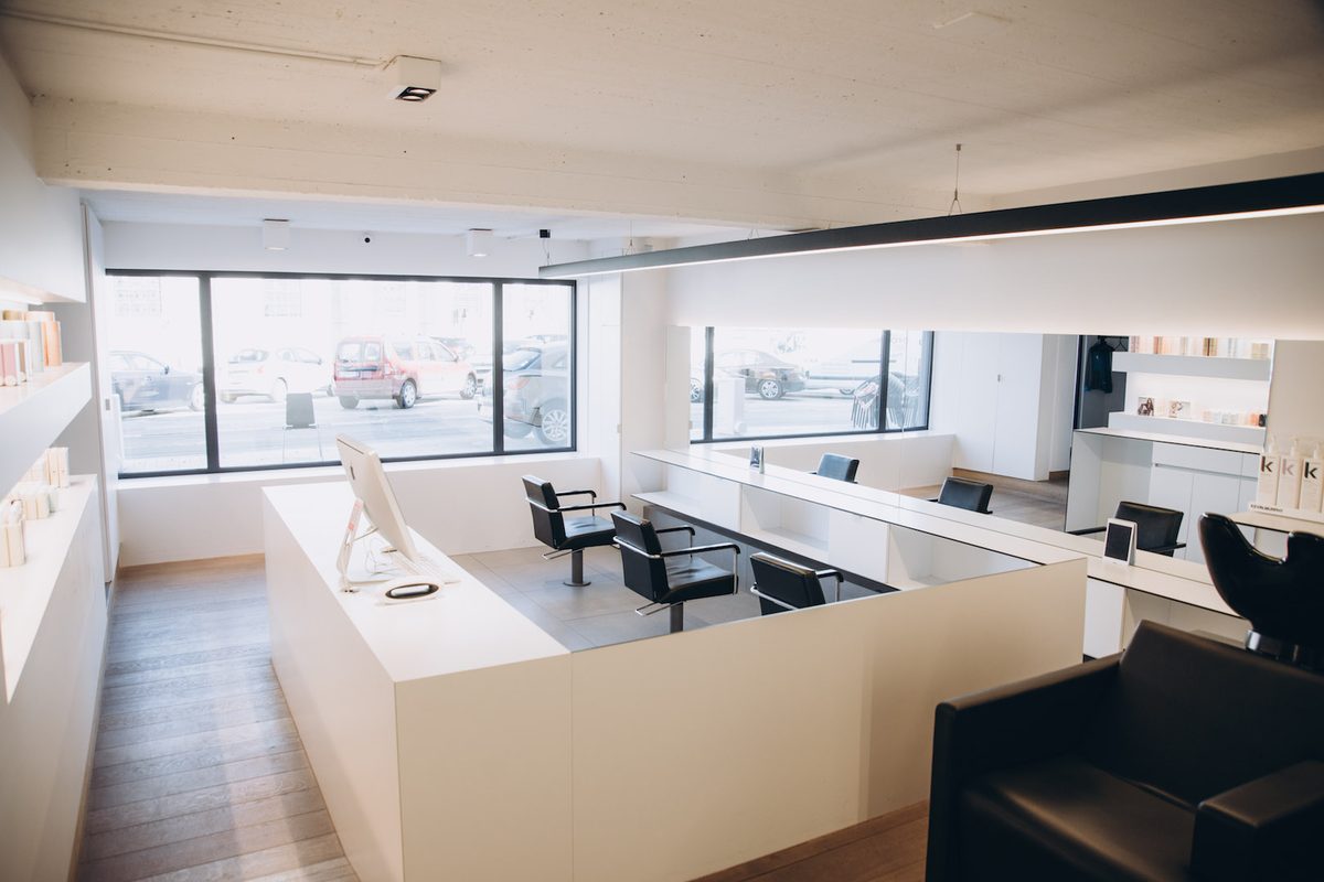 Interior of Kapper De Mol salon